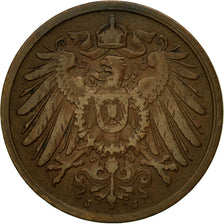 Coin, GERMANY - EMPIRE, Wilhelm II, 2 Pfennig, 1905, Hambourg, VF(30-35)