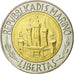 Coin, San Marino, 500 Lire, 1984, Rome, AU(55-58), Bi-Metallic, KM:167