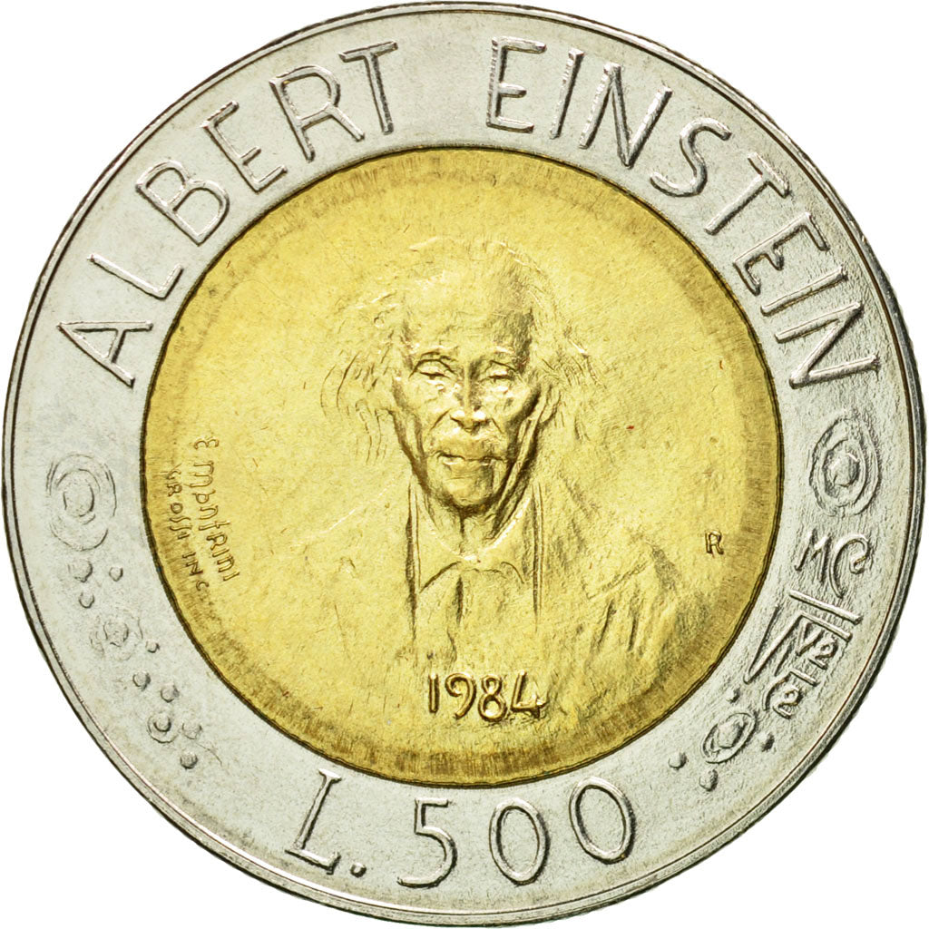 Coin, San Marino, 500 Lire, 1984, Rome, AU(55-58), Bi-Metallic, KM:167