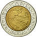 Coin, San Marino, 500 Lire, 1985, Rome, AU(50-53), Bi-Metallic, KM:181