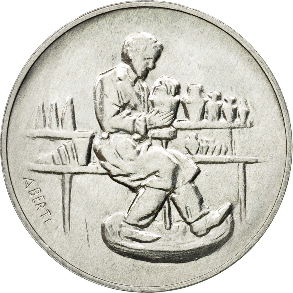 Coin, San Marino, 10 Lire, 1978, Rome, MS(60-62), Aluminum, KM:79