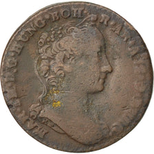 AUSTRIAN NETHERLANDS, Liard, Oord, 1745, Anvers, KM #1, VF(30-35), Copper, 3.52