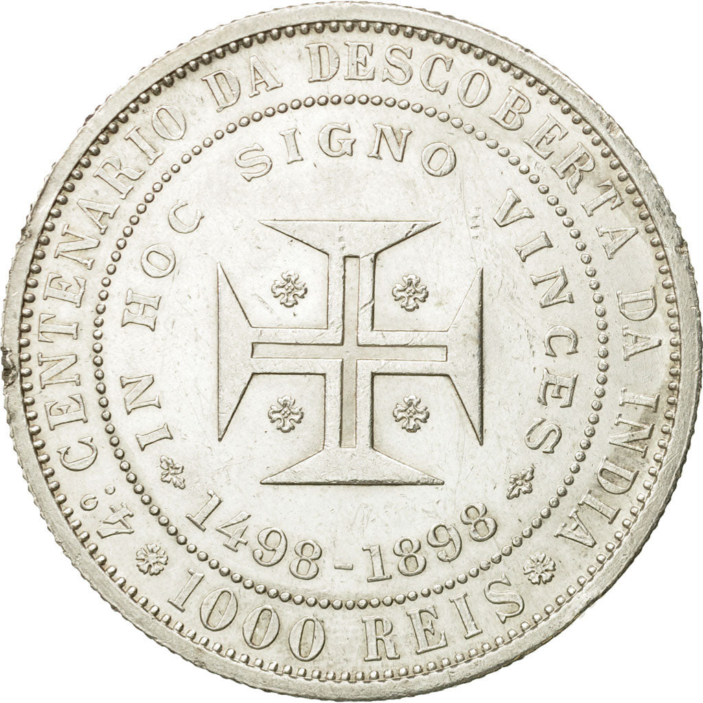 Münze, Portugal, Carlos I, 1000 Reis, 1898, SS, Silber, KM:539