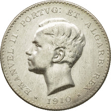 Coin, Portugal, Manuel II, 1000 Reis, 1910, EF(40-45), Silver, KM:558