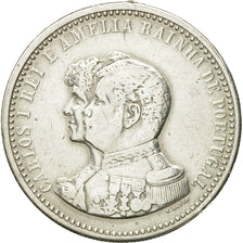 Monnaie, Portugal, Carlos I, 500 Reis, 1898, TTB, Argent, KM:538