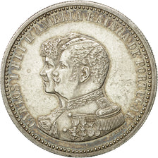 Coin, Portugal, Carlos I, 500 Reis, 1898, EF(40-45), Silver, KM:538