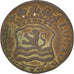 NETHERLANDS, Duit, 1762, KM #81, VF(30-35), Copper, 2.61