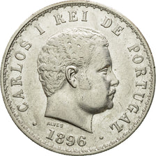 Moneta, Portogallo, Carlos I, 500 Reis, 1896, BB, Argento, KM:535