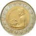 Coin, Portugal, 100 Escudos, 1989, AU(50-53), Bi-Metallic, KM:645.2