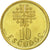 Moneda, Portugal, 10 Escudos, 1999, MBC+, Níquel - latón, KM:633