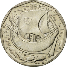 Coin, Portugal, 50 Escudos, 2001, AU(55-58), Copper-nickel