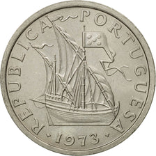 Coin, Portugal, 10 Escudos, 1973, AU(55-58), Copper-Nickel Clad Nickel, KM:600