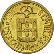 Monnaie, Portugal, 10 Escudos, 2000, TTB+, Nickel-brass, KM:633