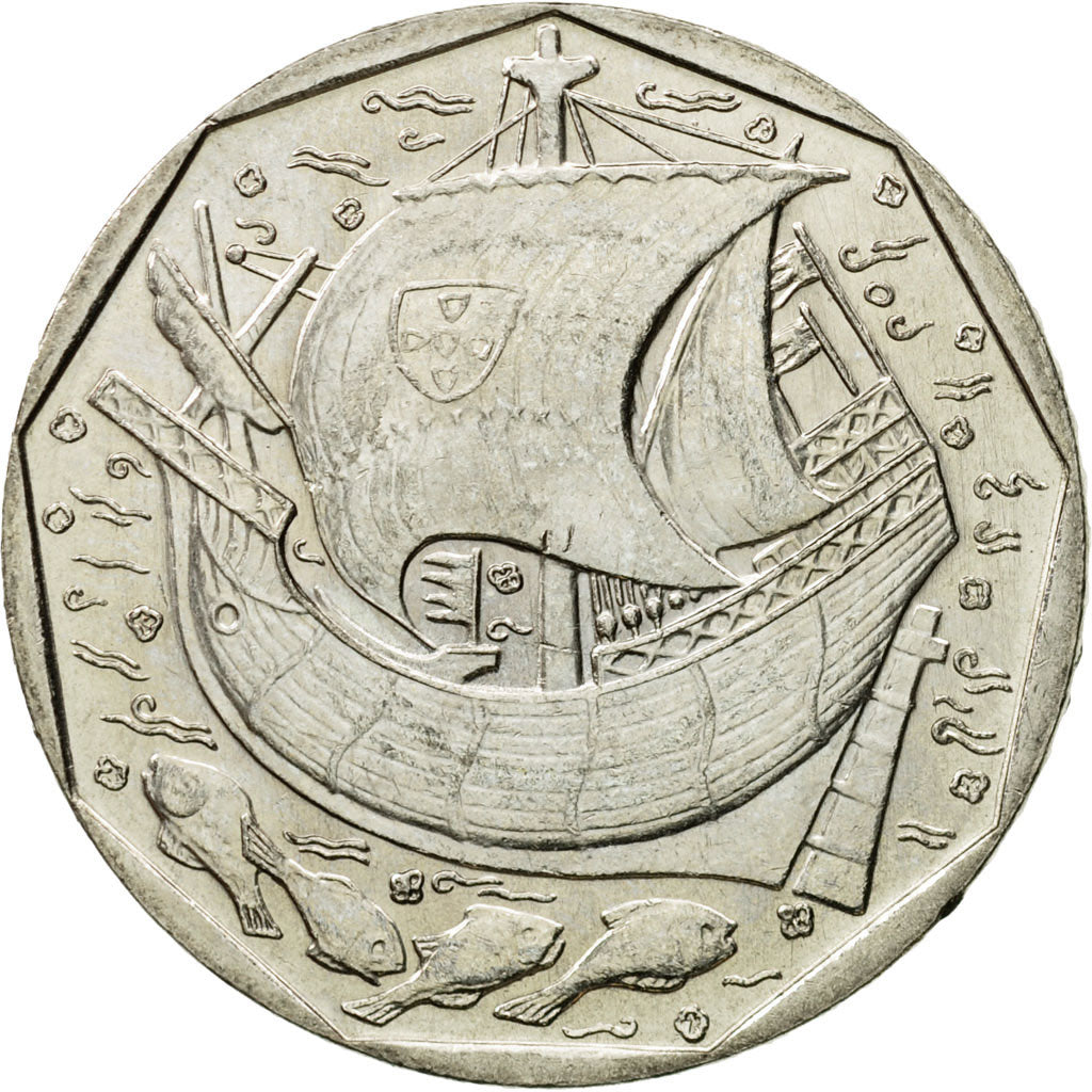 Munten, Portugal, 50 Escudos, 1991, ZF+, Copper-nickel, KM:636