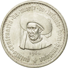 Coin, Portugal, 10 Escudos, 1960, Lisbon, EF(40-45), Silver, KM:588