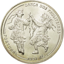 Coin, Portugal, 1000 Escudos, 1997, MS(63), Silver, KM:704