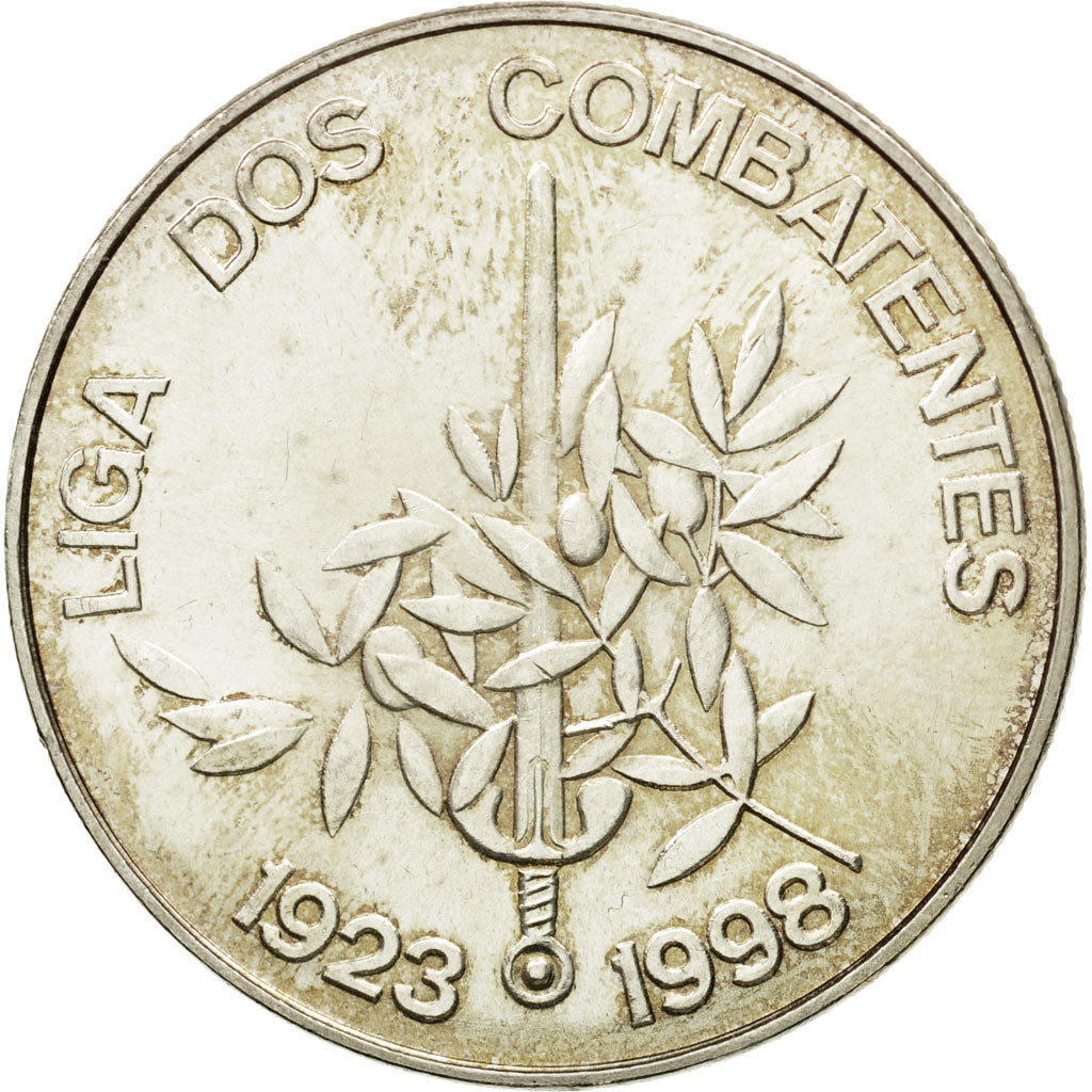 Coin, Portugal, 1000 Escudos, 1998, Lisbon, MS(63), Silver, KM:714