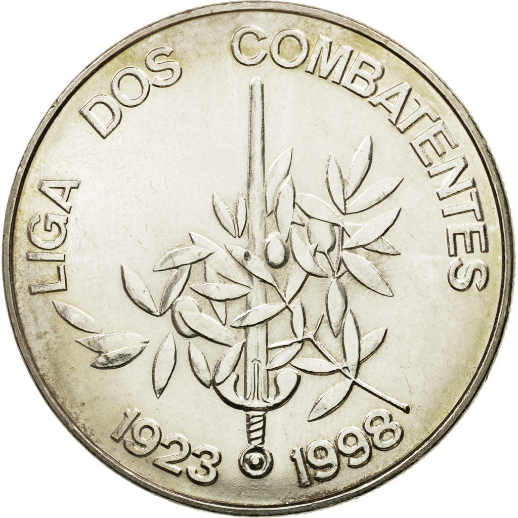 Coin, Portugal, 1000 Escudos, 1998, Lisbon, MS(63), Silver, KM:714