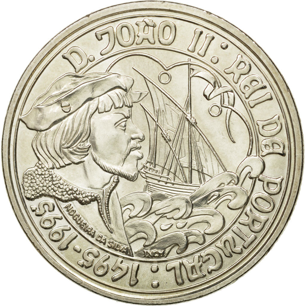 Coin, Portugal, 1000 Escudos, 1997, Lisbon, MS(63), Silver, KM:685