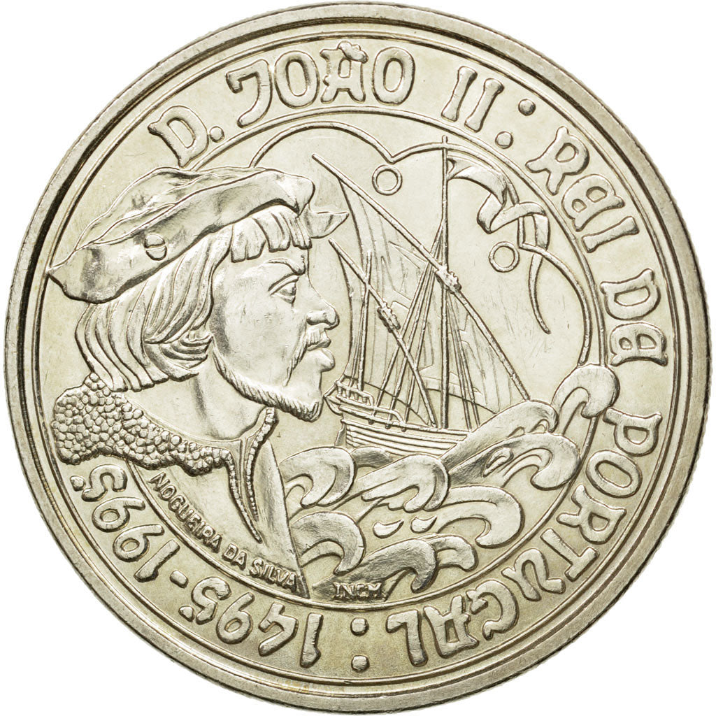 Coin, Portugal, 1000 Escudos, 1997, Lisbon, MS(63), Silver, KM:685
