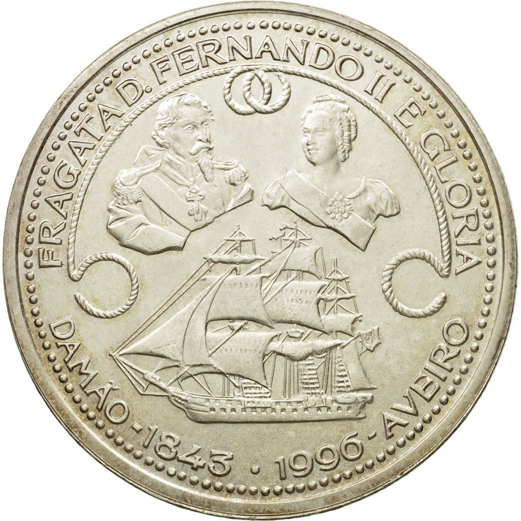 Monnaie, Portugal, 1000 Escudos, 1996, SPL, Argent, KM:688