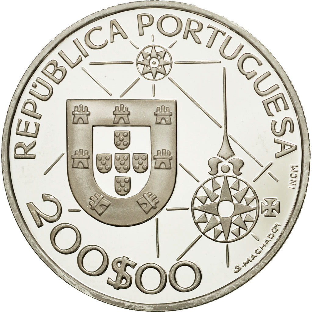 Monnaie, Portugal, 200 Escudos, 1992, SPL, Argent, KM:660a