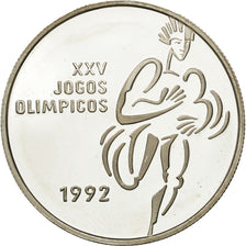 Coin, Portugal, 200 Escudos, 1992, MS(63), Silver, KM:662a