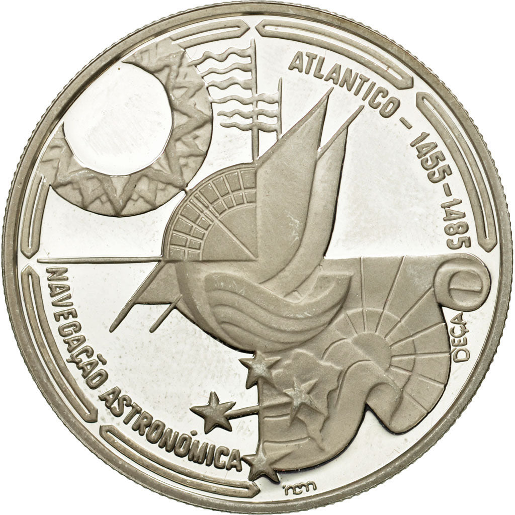Coin, Portugal, 100 Escudos, 1990, AU(55-58), Silver, KM:649a