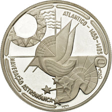 Coin, Portugal, 100 Escudos, 1990, AU(55-58), Silver, KM:649a