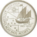 Coin, Portugal, 100 Escudos, 1989, MS(63), Silver, KM:648a