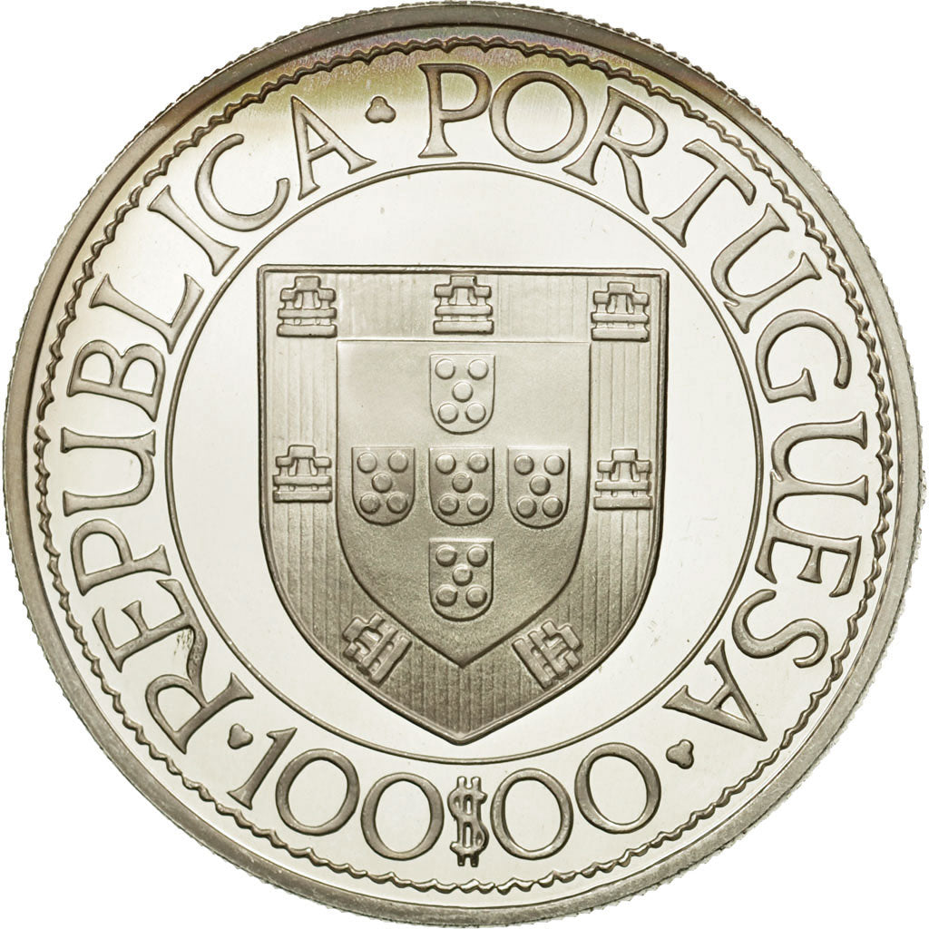 Monnaie, Portugal, 100 Escudos, 1988, SPL, Argent, KM:642a