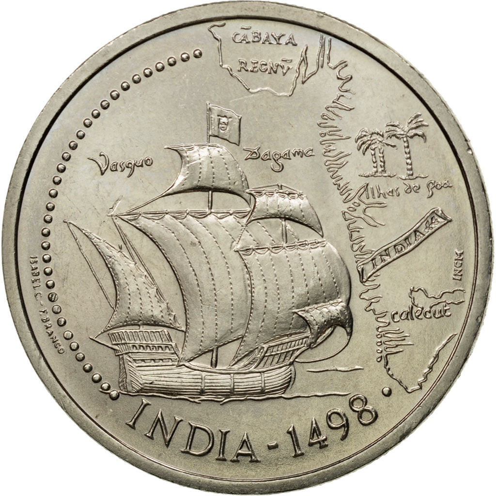 Coin, Portugal, 200 Escudos, 1998, MS(63), Copper-nickel, KM:712