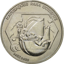 Coin, Portugal, 200 Escudos, 1991, MS(63), Copper-nickel, KM:659