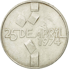 Coin, Portugal, 100 Escudos, 1976, Lisbon, AU(50-53), Silver, KM:603