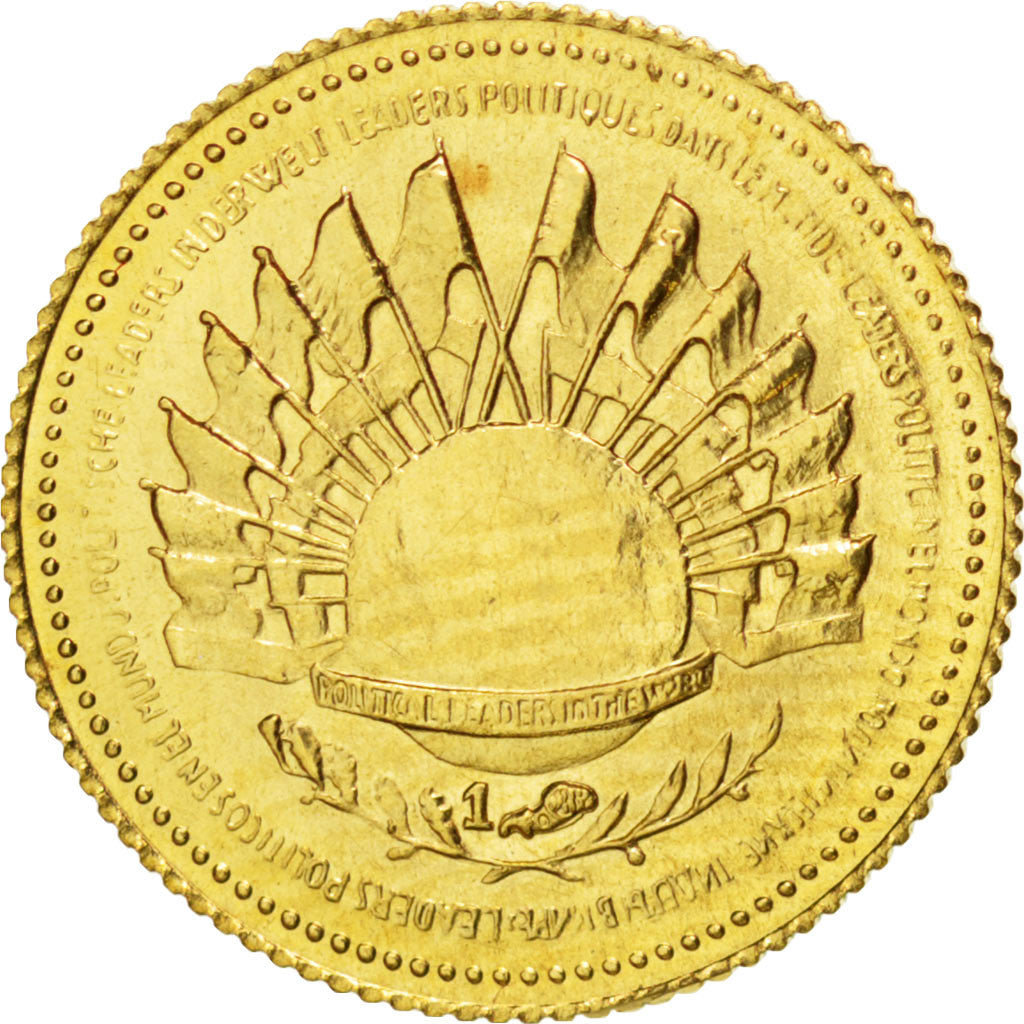 Francia, Medal, French Fifth Republic, 1980, SPL, Oro
