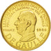 FRANCE, French Fifth Republic, Medal, 1980, MS(65-70), Gold, 21, 6.04