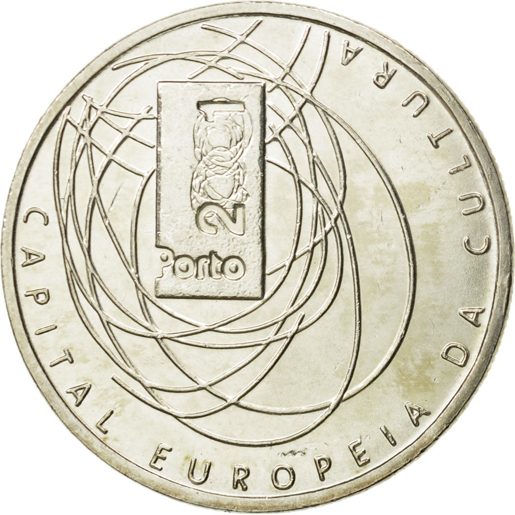 Coin, Portugal, 500 Escudos, 2001, Lisbon, MS(63), Silver, KM:733