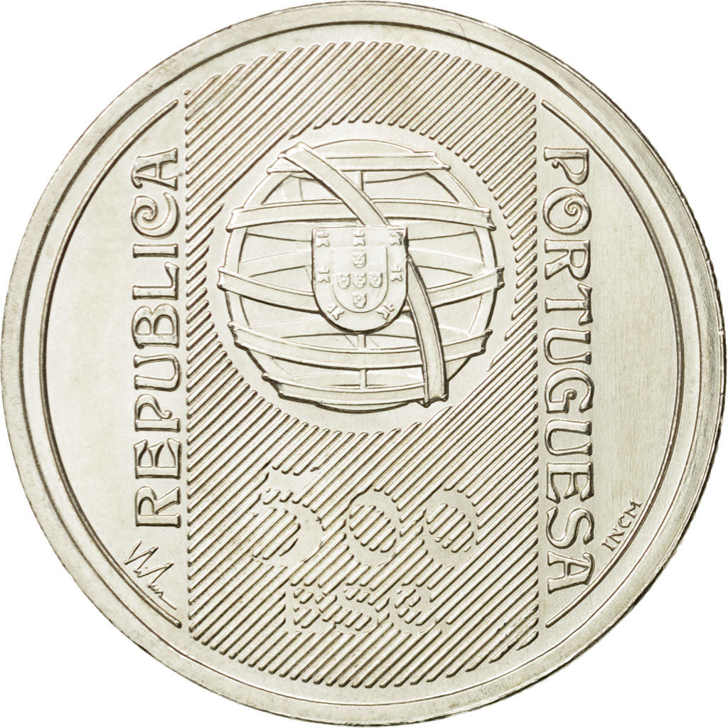 Coin, Portugal, 500 Escudos, 1996, MS(63), Silver, KM:702