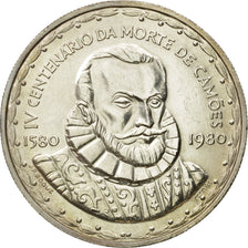 Coin, Portugal, 1000 Escudos, 1980, MS(63), Silver, KM:611