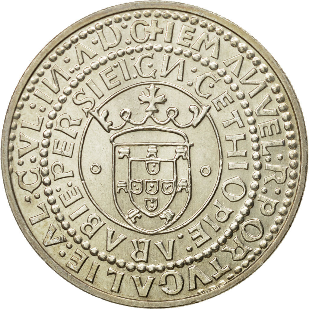 Coin, Portugal, 1000 Escudos, 1983, MS(63), Silver, KM:622