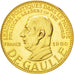 FRANCE, French Fifth Republic, Medal, 1980, MS(63), Gold, 30, 15.02