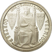 Coin, Portugal, 25 Escudos, 1985, MS(60-62), Silver, KM:627a