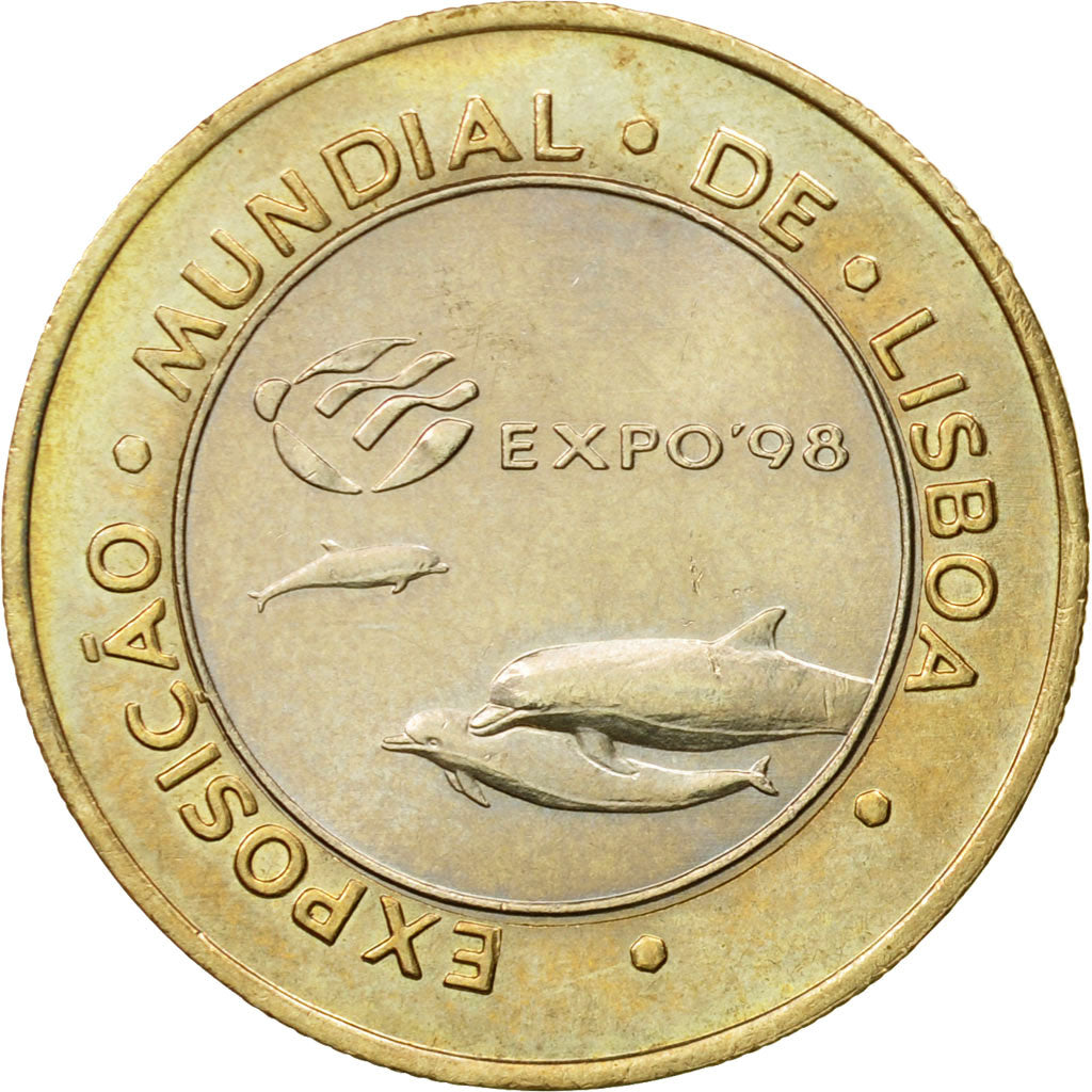 Moneda, Portugal, 200 Escudos, 1997, Lisbon, EBC, Bimetálico, KM:694