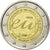 Belgia, 2 Euro, EU, 2010, Brussels, MS(60-62), Bimetaliczny, KM:289