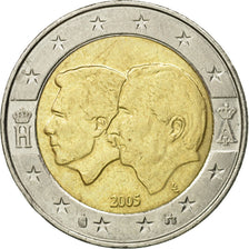 Belgium, 2 Euro, Union B-L, 2005, AU(50-53), Bi-Metallic, KM:240