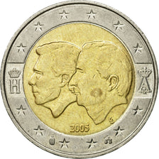 Belgium, 2 Euro, Union B-L, 2005, AU(50-53), Bi-Metallic, KM:240