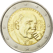 Francja, 2 Euro, 2016, Paris, MS(63), Bimetaliczny
