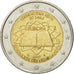 Netherlands, 2 Euro, Traité de Rome 50 ans, 2007, AU(50-53), Bi-Metallic