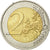 Francja, 2 Euro, La Paix, 2015, Paris, AU(50-53), Bimetaliczny
