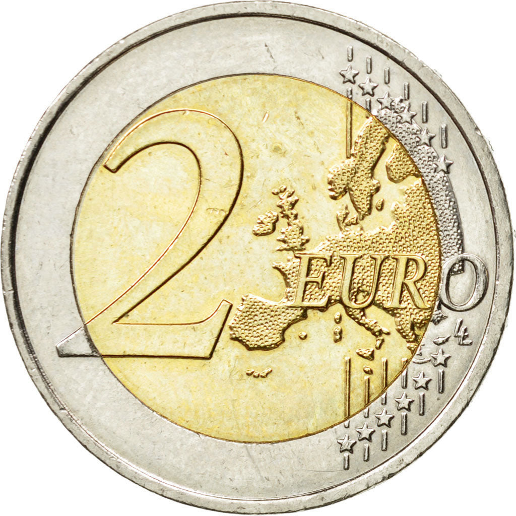 Monaco, 2 Euro, 2015, MS(63), Bi-Metallic